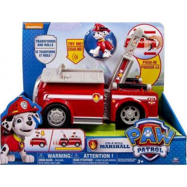 Paw Patrol Transforming On A Roll Marshall